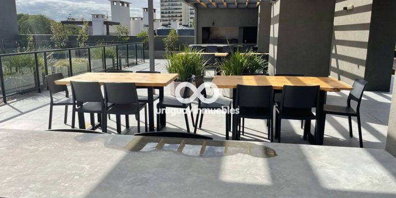 Terraza con Parrillero