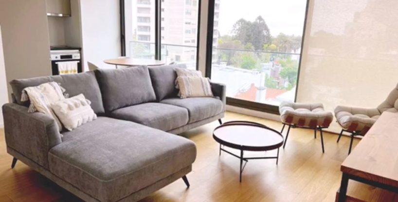 Alquiler divino apartamento 1D todo equipado con carage en Punta Carretas (Ref 388-25)